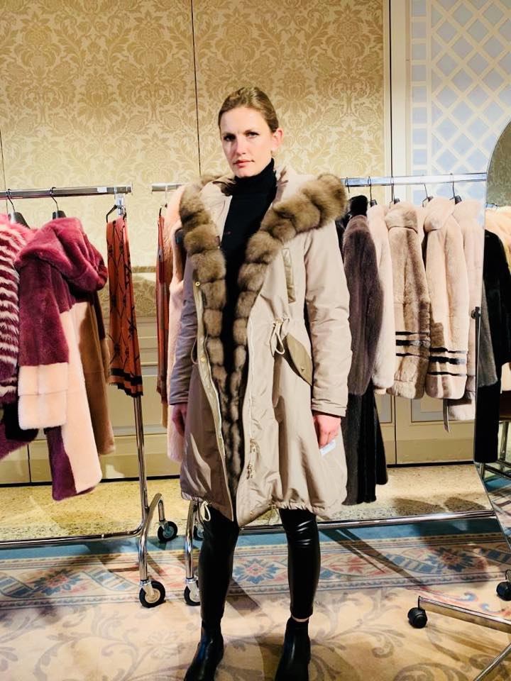 Fur coat